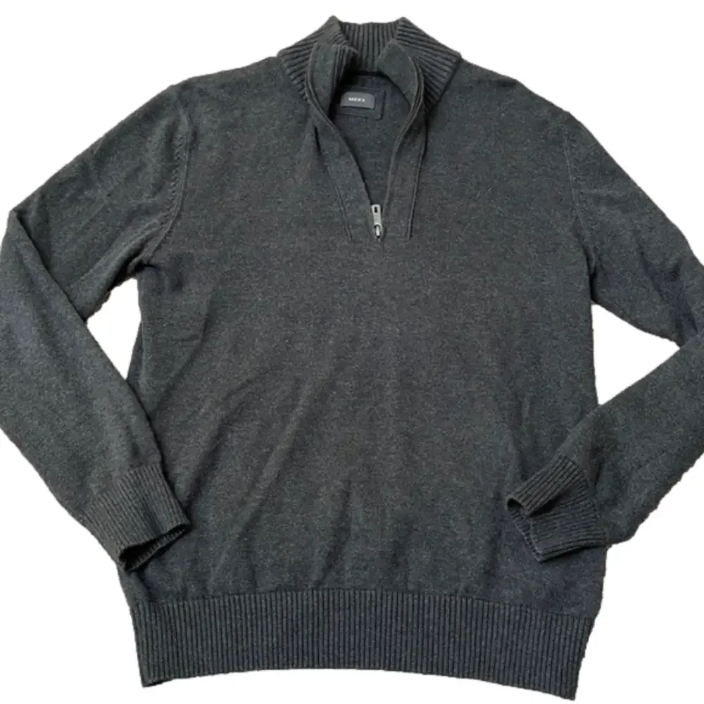 Mexx charcoal grey front half sweater - Picture 1 of 5